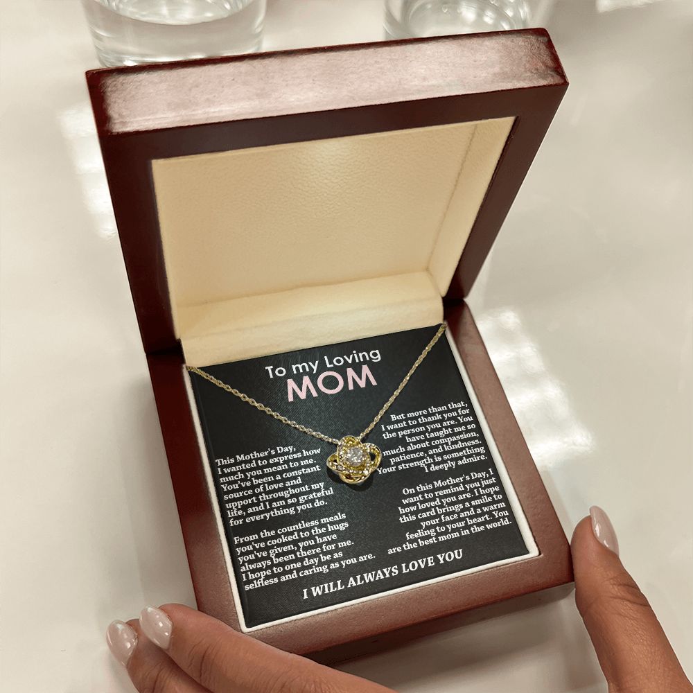 MOM - Admiration - Love Knot Necklace