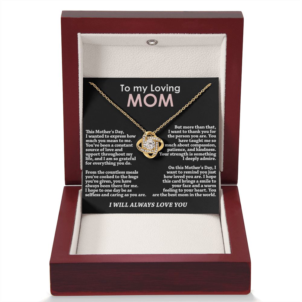 MOM - Admiration - Love Knot Necklace