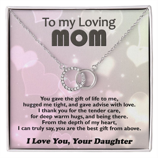 Mom - Precious Mom - Perfect Pair Necklace