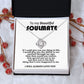 Beautiful Soulmate - You are Special - Love Knot Necklace